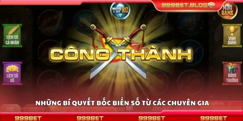 Những bí quyết bốc biển số từ các chuyên gia
