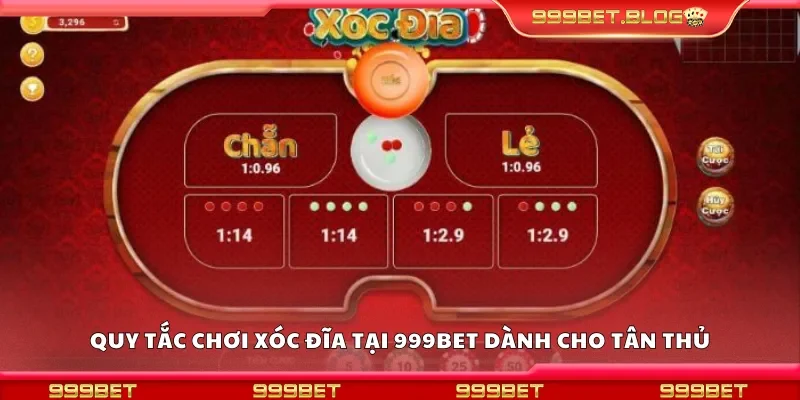Quy tắc chơi xóc đĩa tại 999Bet dành cho tân thủ