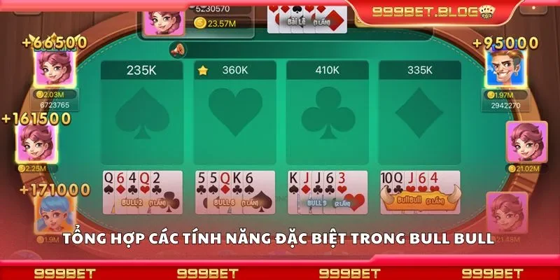Tổng hợp các tính năng đặc biệt trong bull bull